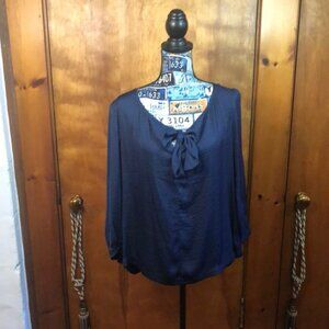 Cabi Navy Blouse.  Size. XL